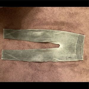 Adidas acid wash grey hole leggings